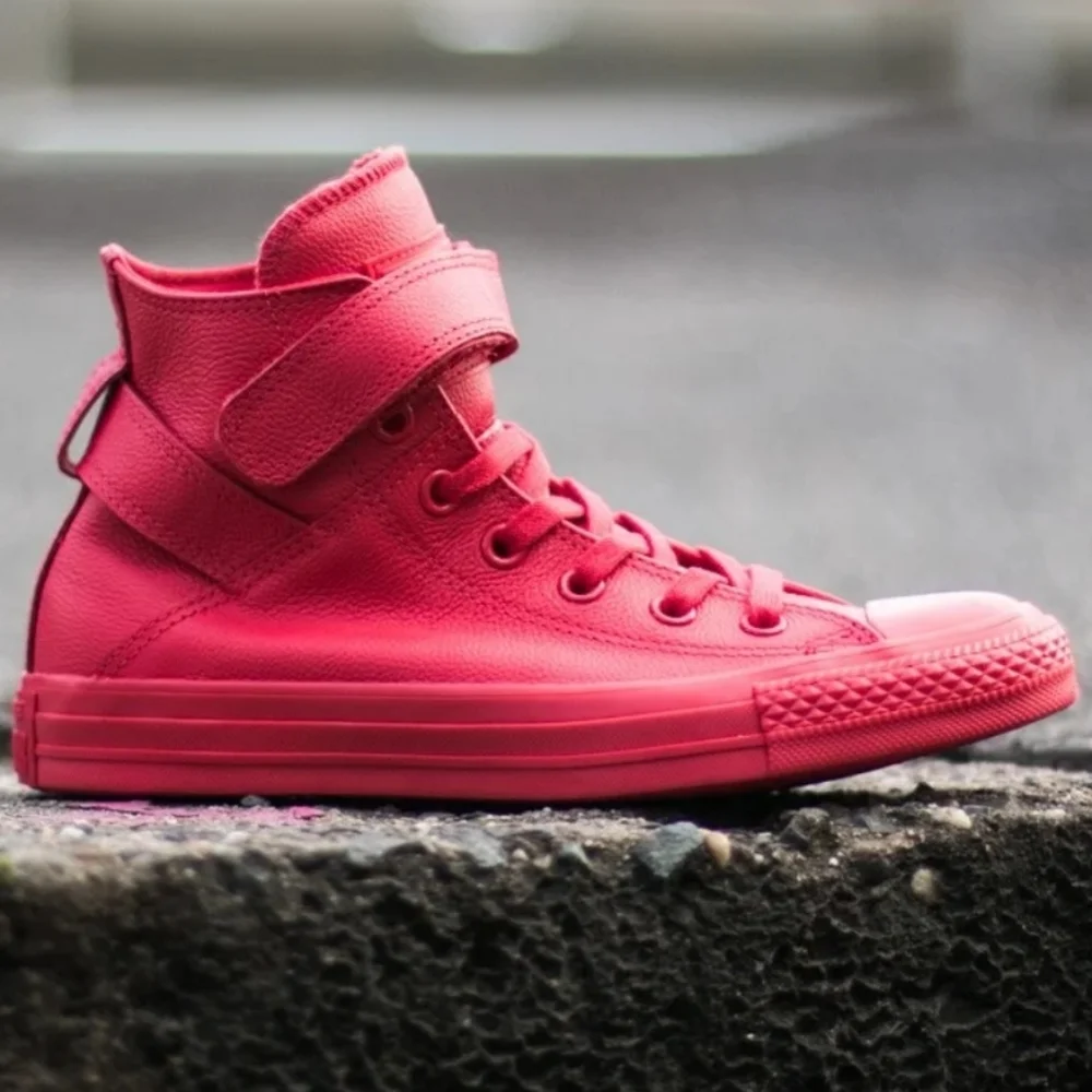 CONVERSE Leather Brea Chuck Taylor All Stars High-Top Sneakers - Picture 5 of 16